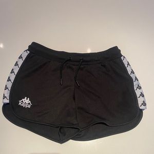 Kappa shorts black and white